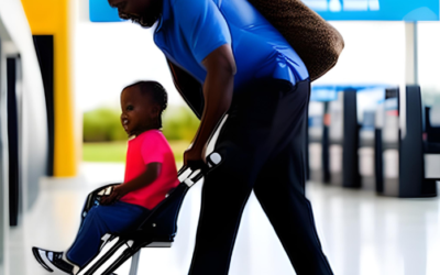 Sleepy Soaring: A Wheelchair Adventure Through Airport Customs